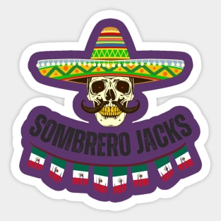 Sombrero jacks Sticker